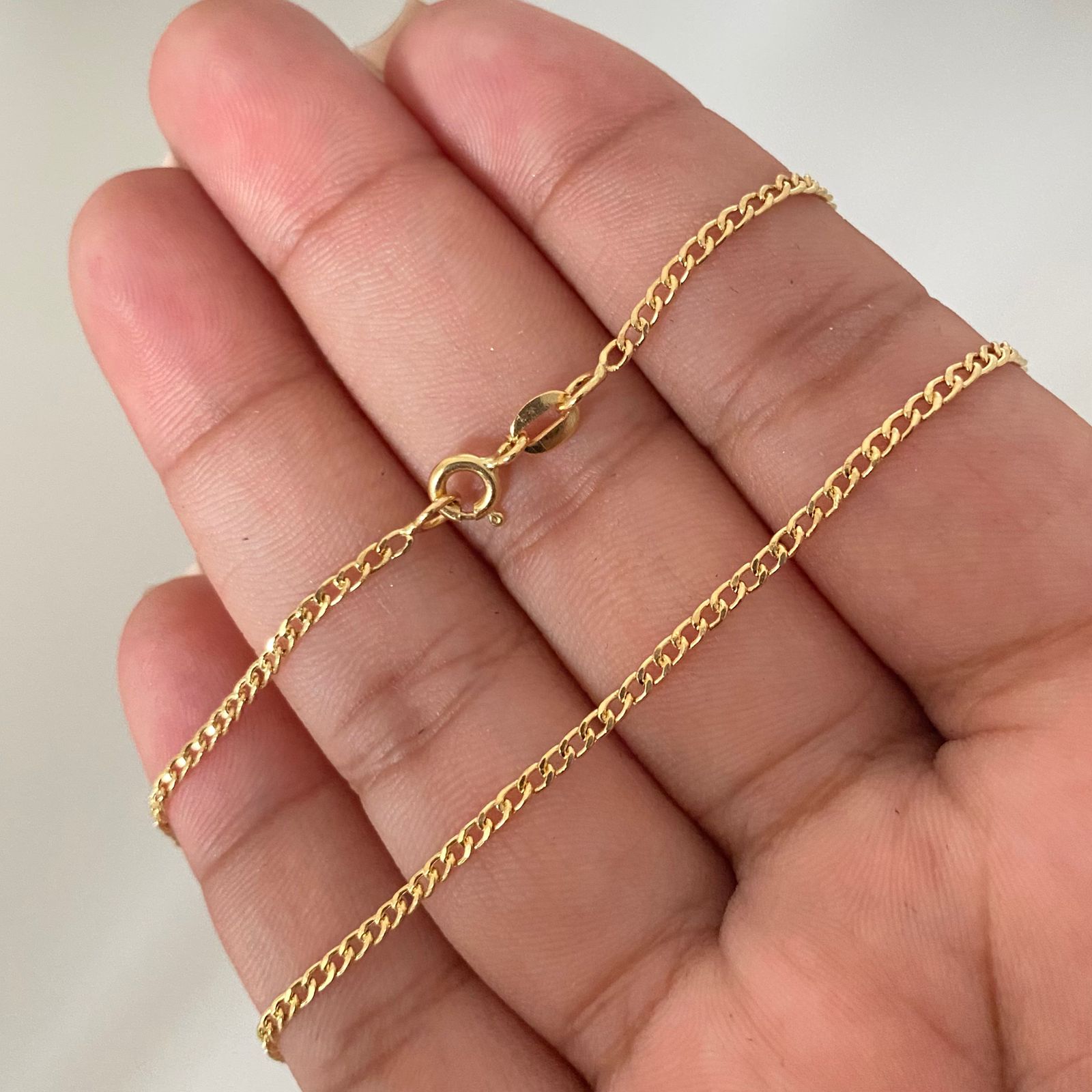 Cadena It cubana Oro amarillo 18k 2,75 Gr / 1,8 mm / 60 Cm