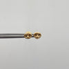 Topos Gc Liso Oro amarillo 18k 0,5 Gr / 4,8 mm