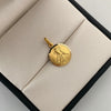 Dije It Dije redondo Virgen del Carmen y Sagrado Corazon Oro amarillo 18k +4 / 2,35 Gr / 13,8 mm / 2 Cm