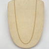 Cadena It mini militar diamantada  Oro amarillo 18k +1 / 1,9 Gr / 0,6 mm / 45 Cm