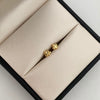 Topos Trebol diamantado Oro amarillo 18k 0,5 Gr / 4,4 mm