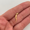 Dije Cuerno de la Abundancia Oro amarillo 18k 1,15 Gr / 3,8 mm / 2 Cm