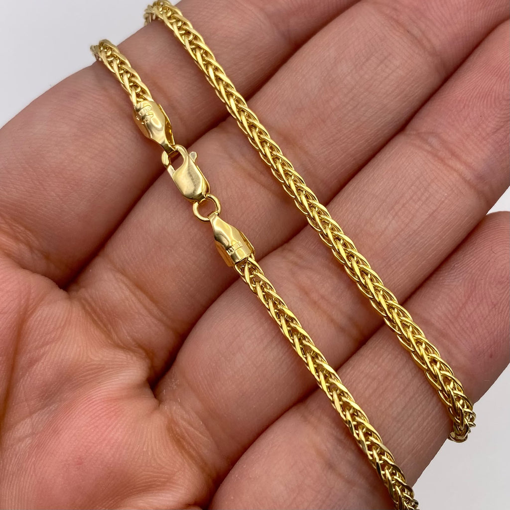 Cadena It Franco espiga Oro amarillo 18k +1 / 6,6 Gr / 2,2 mm / 60 Cm