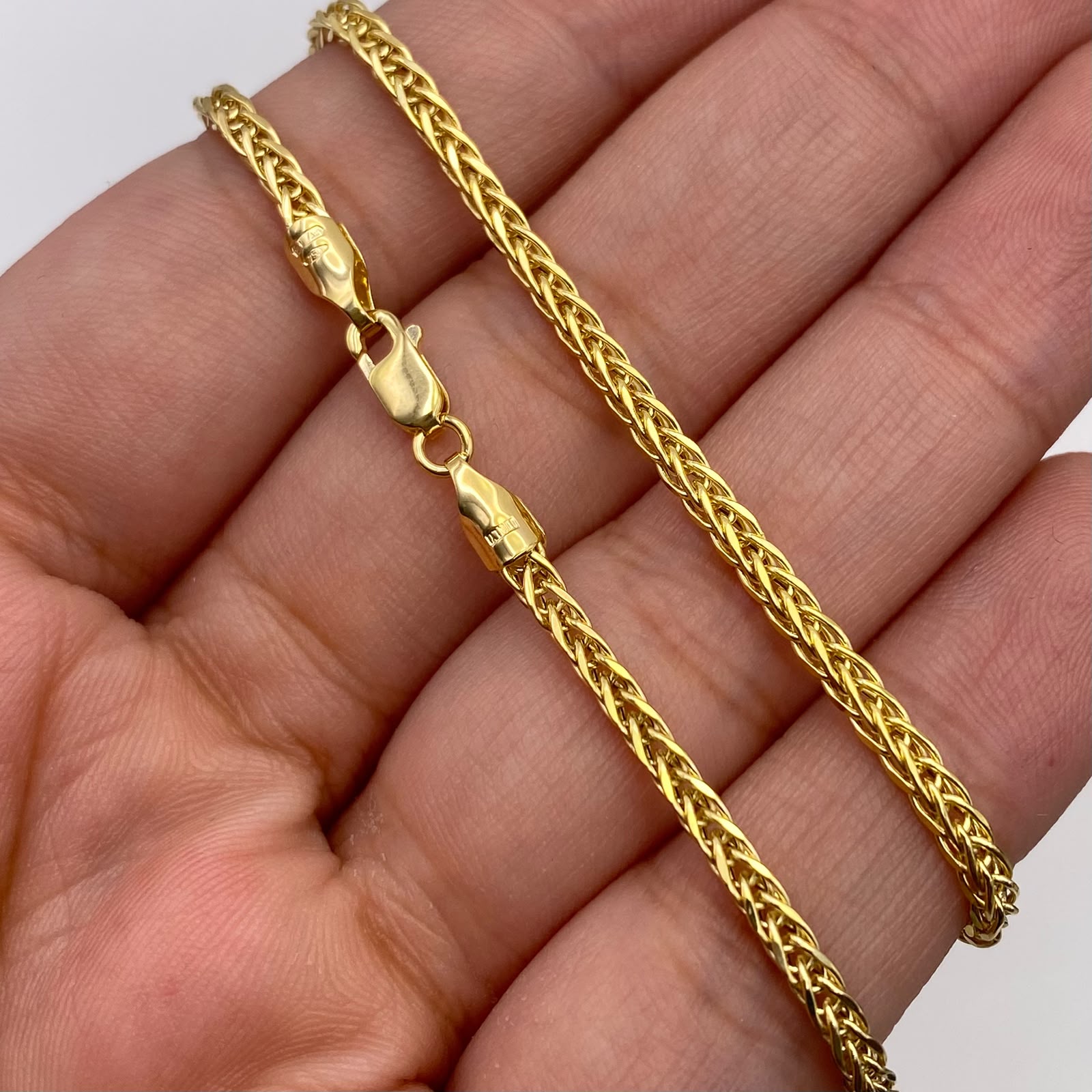 Cadena It Franco espiga Oro amarillo 18k +1 / 6,6 Gr / 2,2 mm / 60 Cm