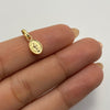 Dije Maria Auxiliadora Oro amarillo 18k 0,35 Gr / 6,3 mm / 1,4 Cm