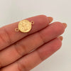 Herraje San Benito Oro amarillo 18k 0,6 Gr / 1,8 Cm