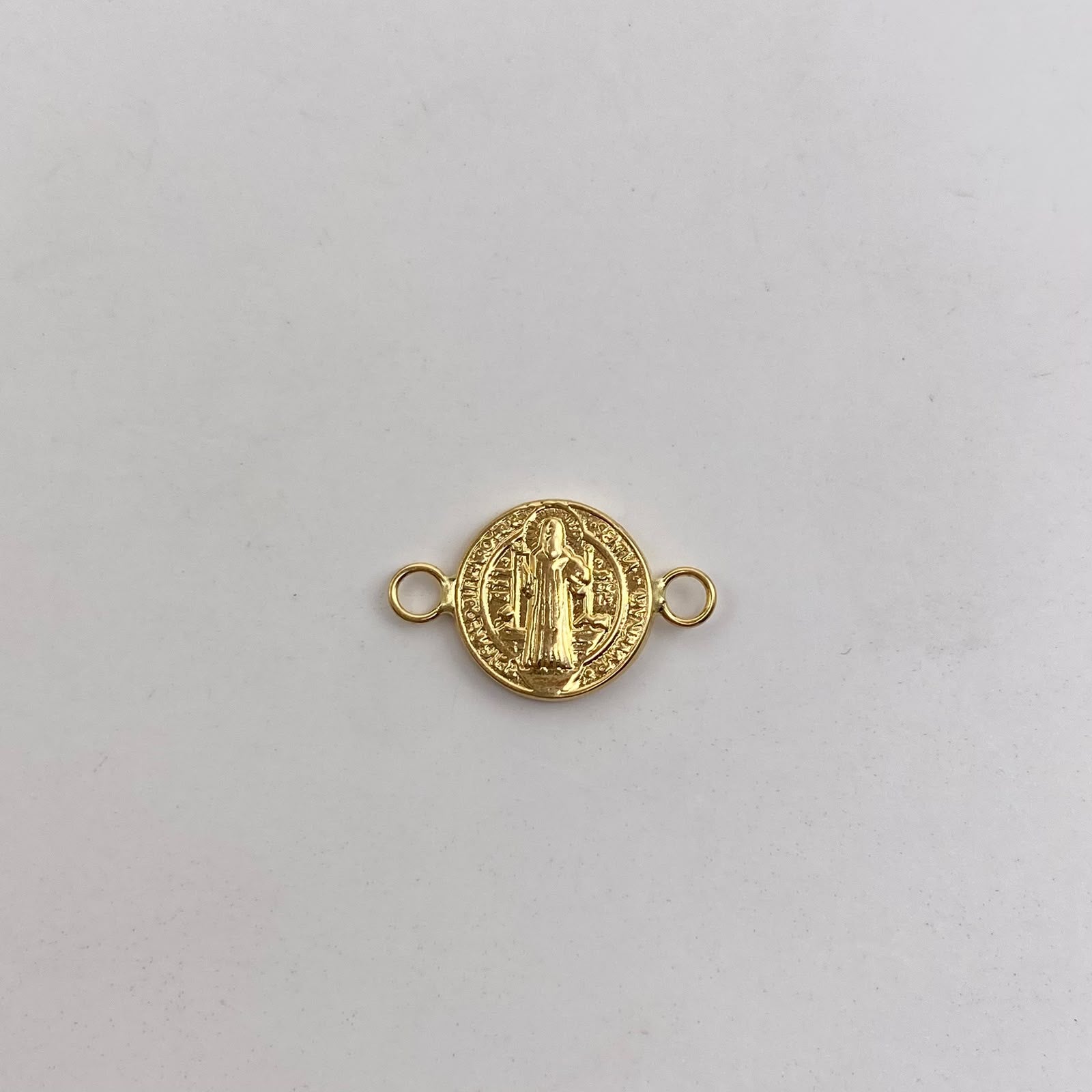 Herraje san benito Oro amarillo 18k 0,4 Gr / 1,8 Cm