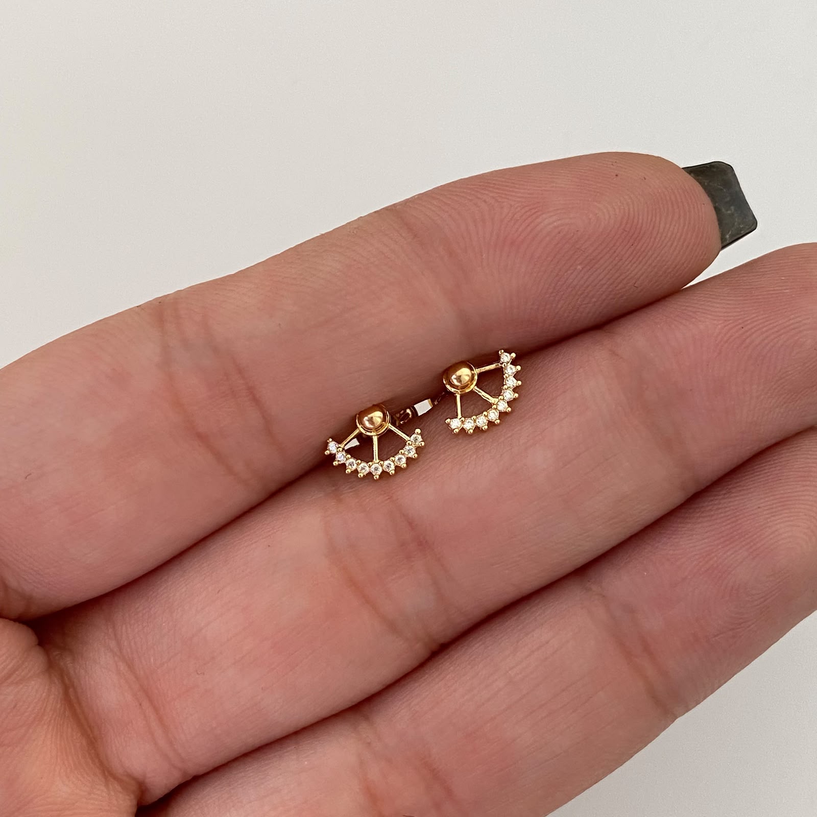 Topos Abanico Casting Oro amarillo 18k 0,7 Gr / 7,8 mm