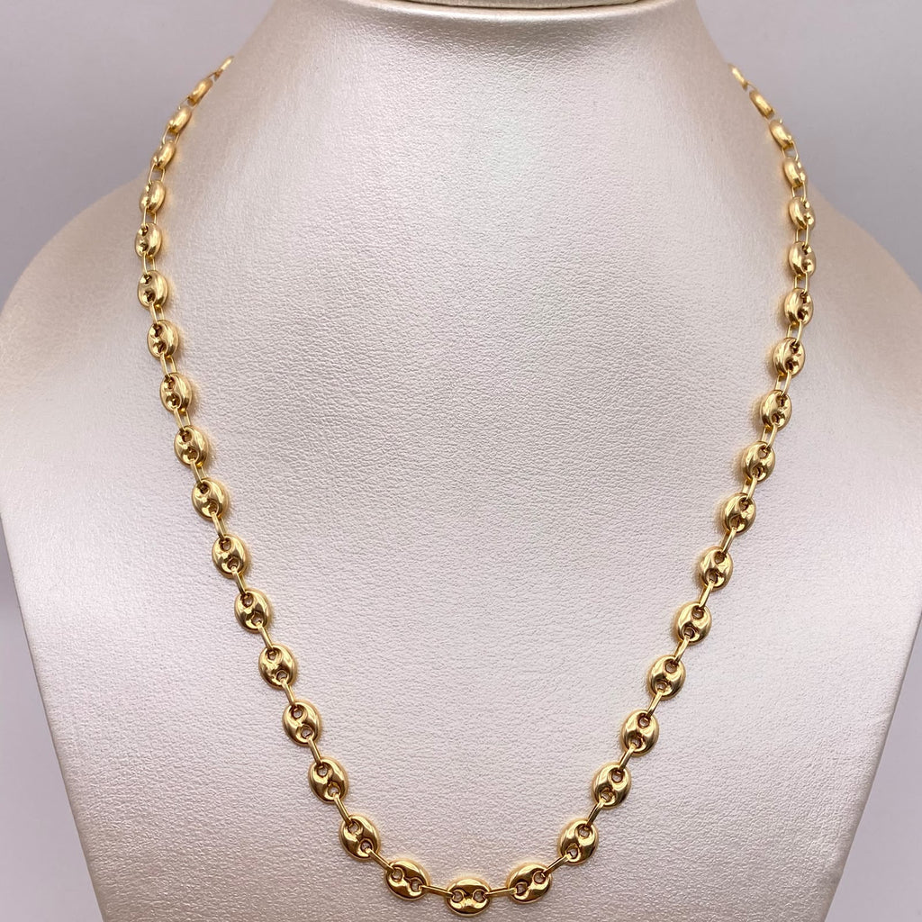 Cadena Gc Liso Oro amarillo 18k 11,60 Gr / 5,3 mm / 60 Cm Broche 0,40