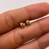 Topos Grano de cafe Oro amarillo 18k 0,5 Gr / 5 mm