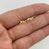Topos Jesus Oro amarillo 18k 0,7 Gr / 9,7 mm
