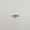 Herraje Libelula Oro amarillo 18k 0,35 Gr / 1,3 Cm