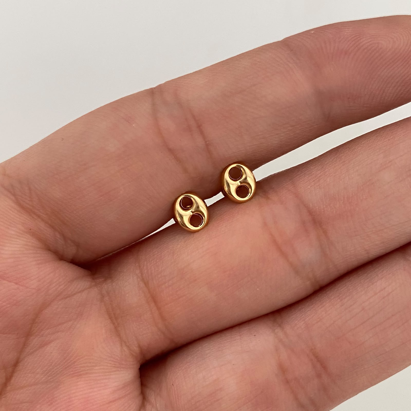 Topos Gc Liso Oro amarillo 18k 0,5 Gr / 4,8 mm