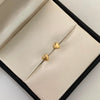 Topos mini corazon plano liso Oro amarillo 18k 0,40 Gr / 5 mm