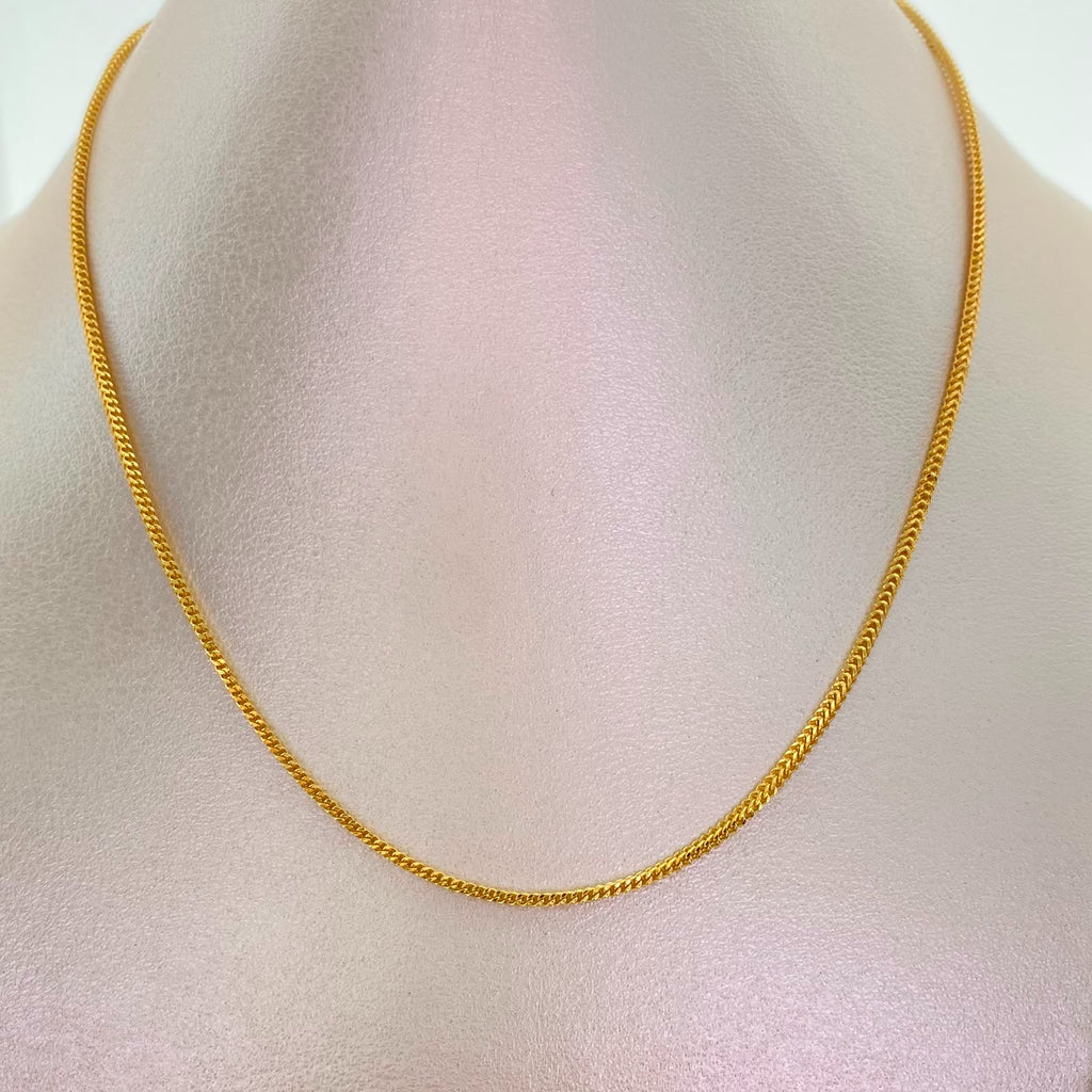 Cadena It Franco  Oro amarillo 18k +1 / 5,55 Gr / 1,9 mm / 50 Cm