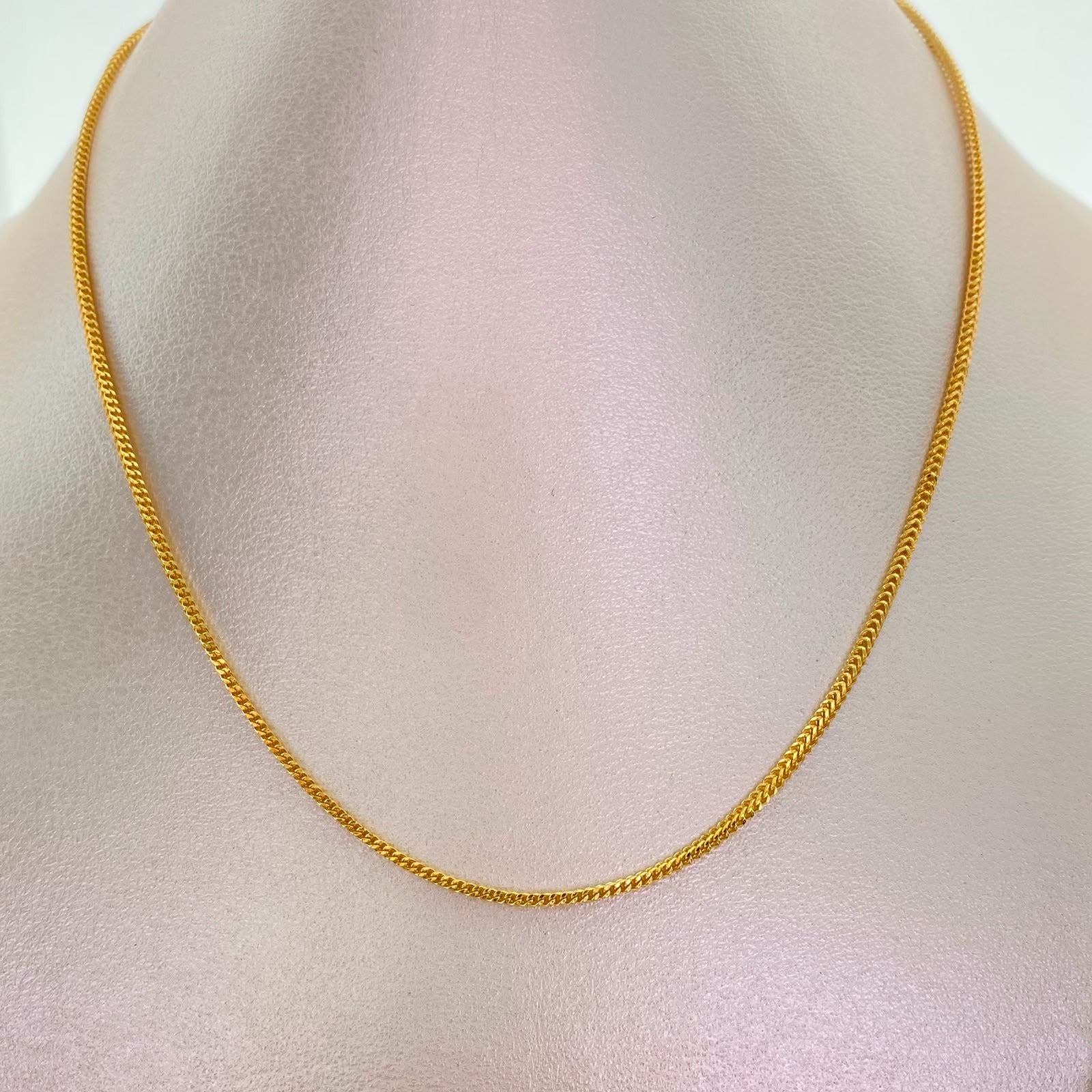 Cadena It Franco  Oro amarillo 18k +1 / 5,55 Gr / 1,9 mm / 50 Cm
