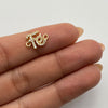 Herraje Fe Casting Oro amarillo 18k 0,85 Gr / 1,4 Cm