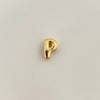 Dije It letra P (Joya) Oro amarillo 18k 0,6 Gr / 1,0 Cm