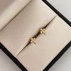 Topos Cruz Circulitos Casting Oro amarillo 18k 0,75 Gr / 6,1 mm