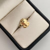 Herraje rostro jesus  Oro amarillo 18k 0,6 Gr / 1 Cm