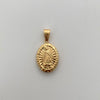 Dije  Virgen de Guadalupe Oro amarillo 18k 1,8 Gr / 16,8 mm / 3 Cm