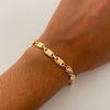Pulso Rustico Corona Rx Oro amarillo 18k 4,15 Gr / 5,5 mm / 18,7 Cm Broche 0,40