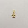 Dije Avion casting Oro amarillo 18k 0,85 Gr / 9,3 mm / 1,6 Cm