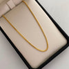 Cadena It Franco Oro amarillo 18k +1 / 4,45 Gr / 1,5 mm / 60 Cm