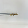Topos jesus  Oro amarillo 18k 0,7 Gr / 7,5 mm