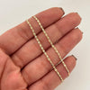 Cadena It Plana Liso Oro amarillo 18k 2,05 Gr / 1,6 mm / 45 Cm