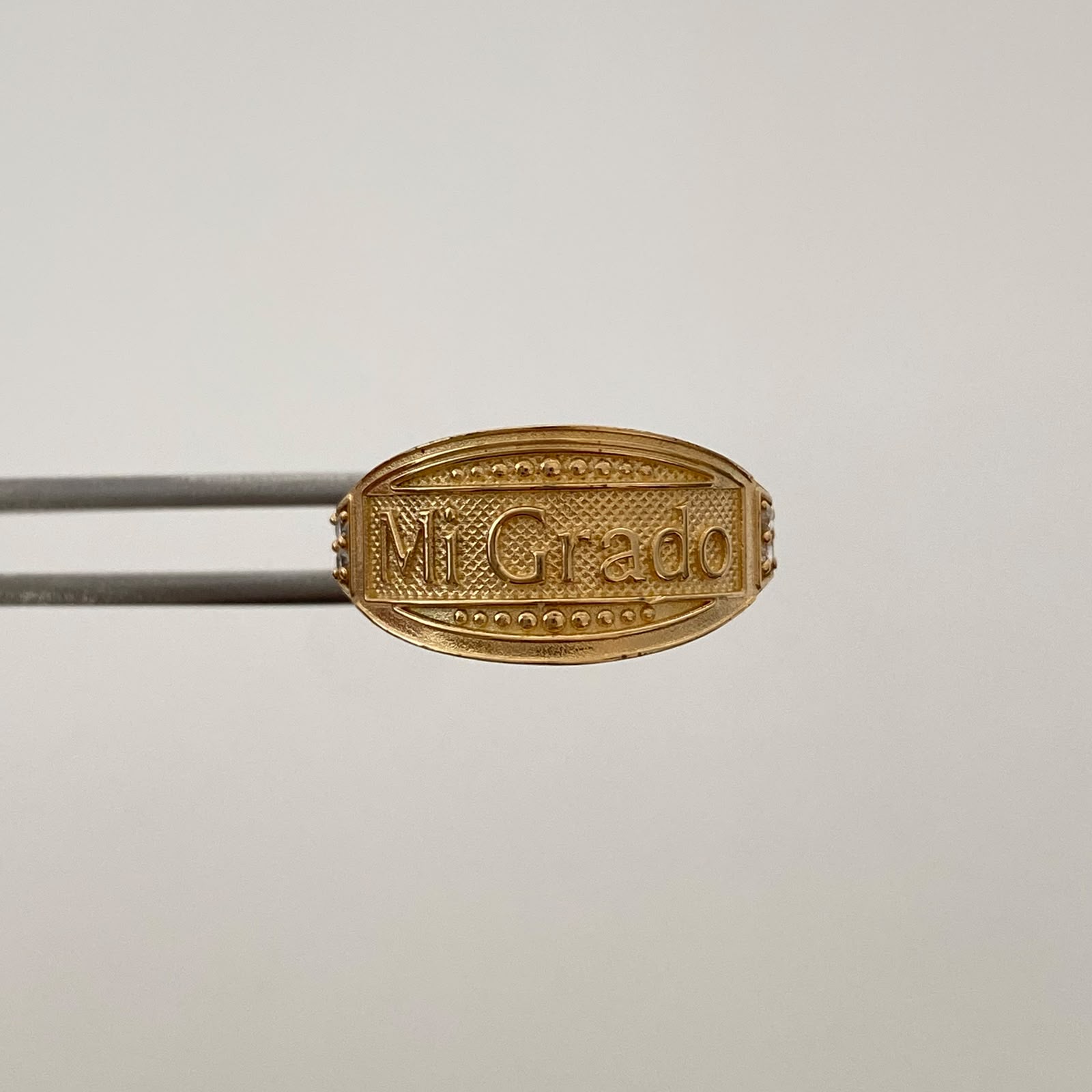 Anillo Mi grado Oro amarillo 18k / Talla 9 / 2,1 Gr / 3,5 mm