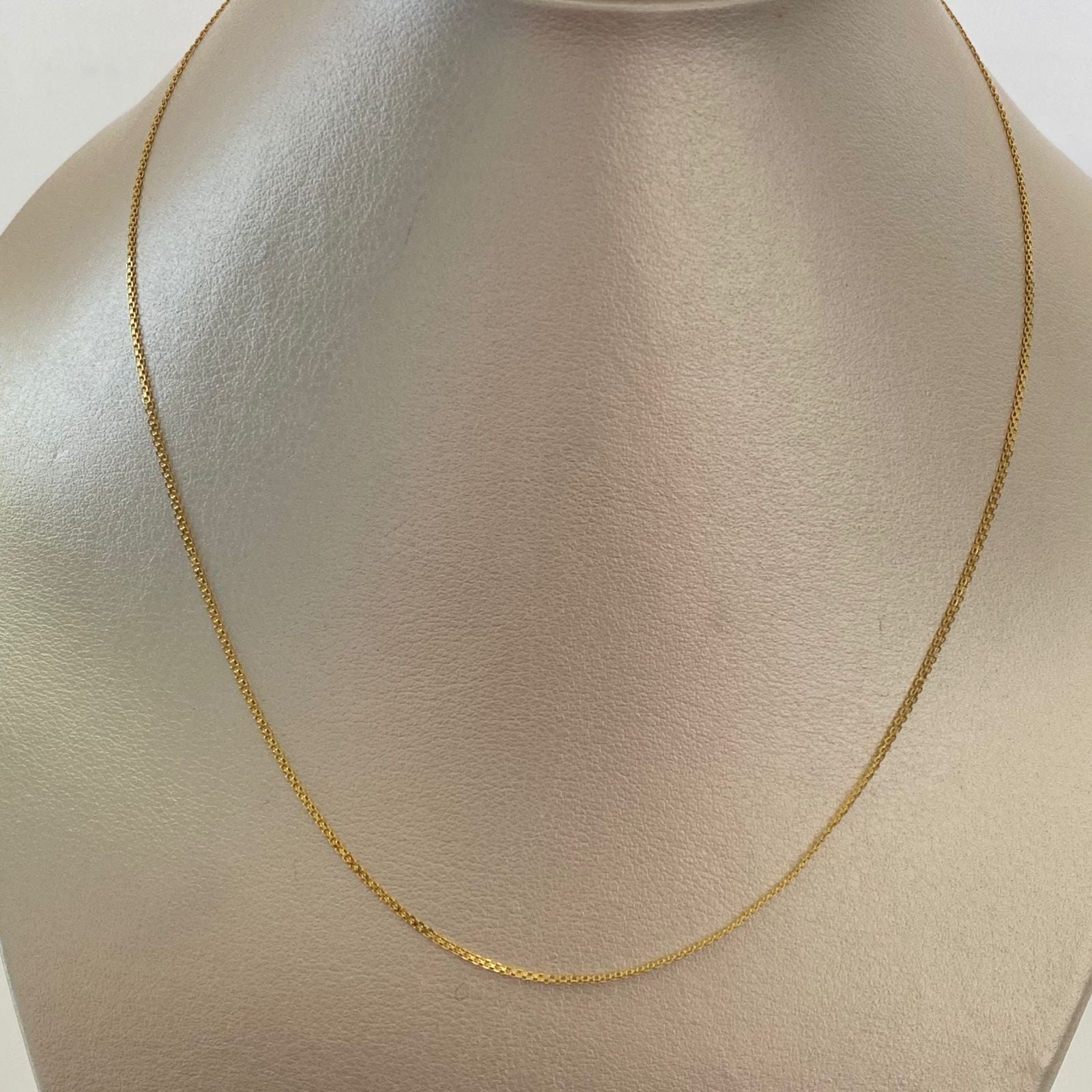 Cadena It Mini China Oro amarillo 18k +1 / 1,7 Gr / 1,1 mm / 50 Cm