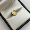 Herraje tambor letra f Oro amarillo 0,5 Gr / 1 Cm