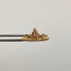 Anillo 15 Casting Blanco Oro amarillo 18k / Talla 6 1/4 / 2,1 Gr