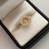 Anillo Corona Rx Casting Oro amarillo 18k / Talla 6 / 2,6 Gr / 2,1 mm