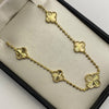 Pulso It Trebol militar diamantado Oro amarillo 18k +4 / 5,55 Gr / 12,5 mm / 18,5 Cm