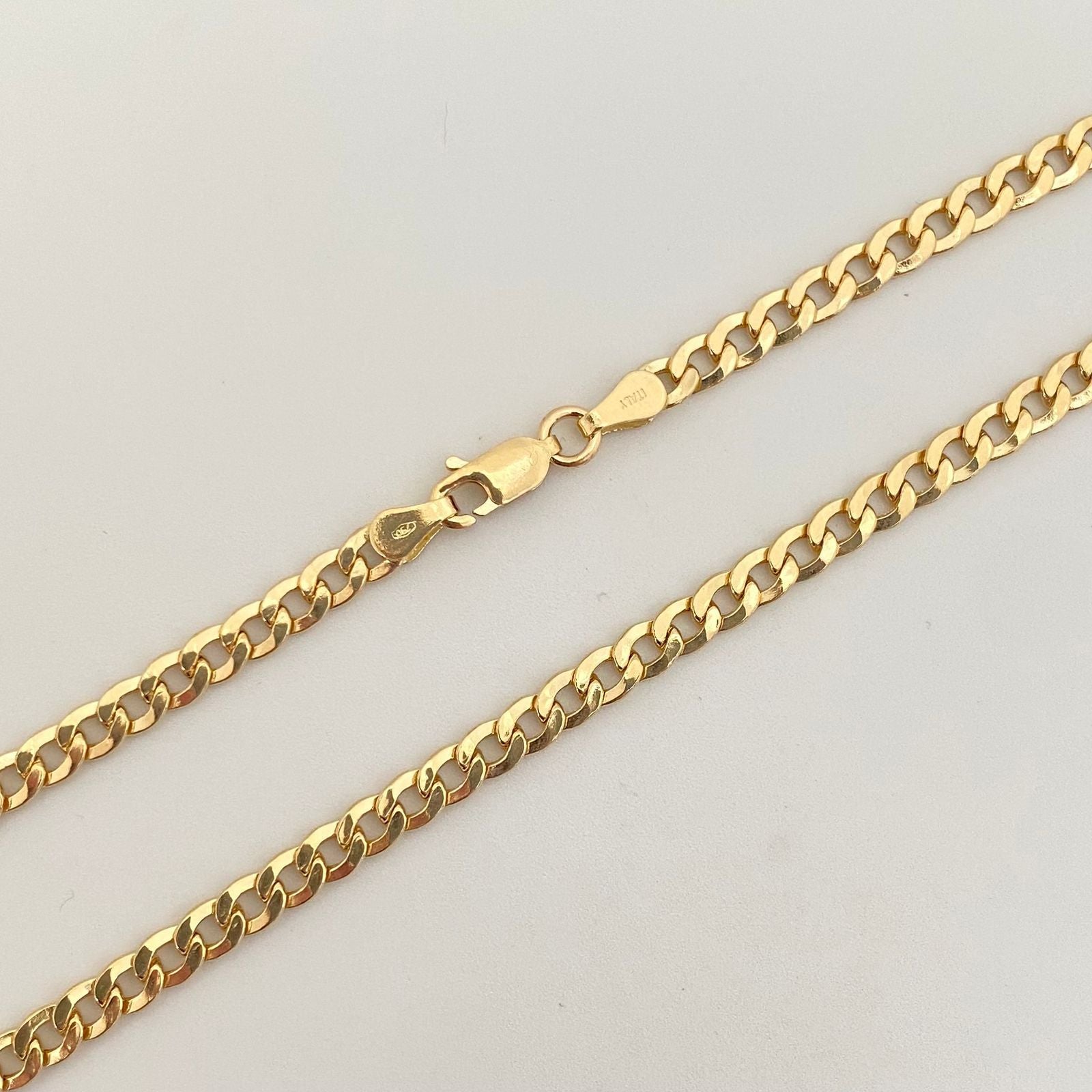Cadena It cubana Oro amarillo 18k 11,05 Gr / 3,9 mm / 60 Cm