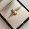 Herraje Bolsa de Valores Oro amarillo 18k 0,6 Gr / 1,5 Cm