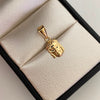Dije Rostro Oro amarillo 18k 0,55 Gr / 8,2 mm / 2 Cm