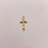 Herraje cruz cristo Oro amarillo 18k 0,45 Gr / 2,5 Cm