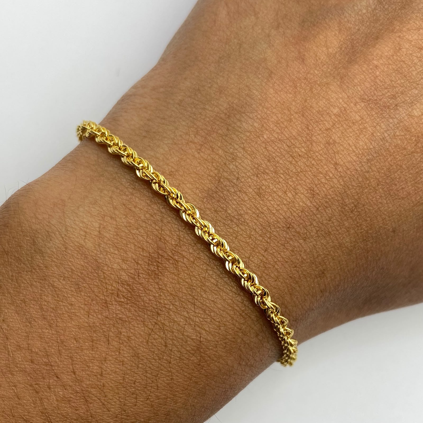 Pulso It Lazo Oro amarillo 18k +1 / 1,75 Gr / 2,7 mm / 18,8 Cm