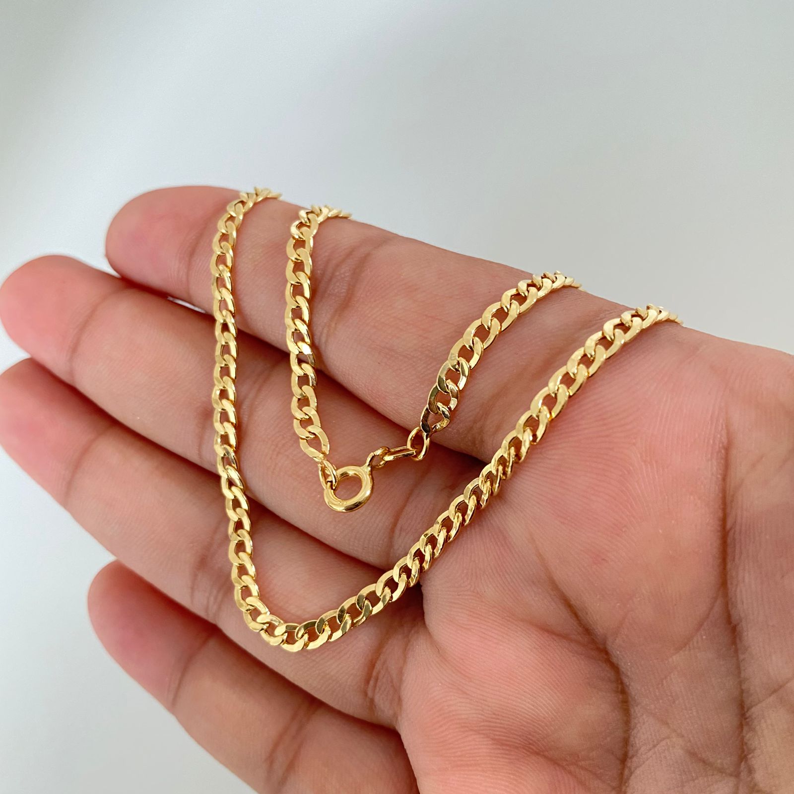 Cadena It cubana Oro amarillo 18k 7,85 Gr / 3,35 mm / 70 Cm