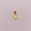 Dije Virgen milagrosa Oro amarillo 18k 0,52 Gr / 8,2 mm / 1,9 Cm