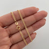Cadena It Cubana Oro amarillo 18k 4,1 Gr / 2,5 mm / 60 Cm