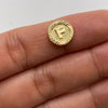 Herraje tambor letra f Oro amarillo 0,5 Gr / 1 Cm