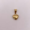 Dije Corazon inflado Oro amarillo 18k 0,75 Gr / 10,7 mm / 1,8 Cm