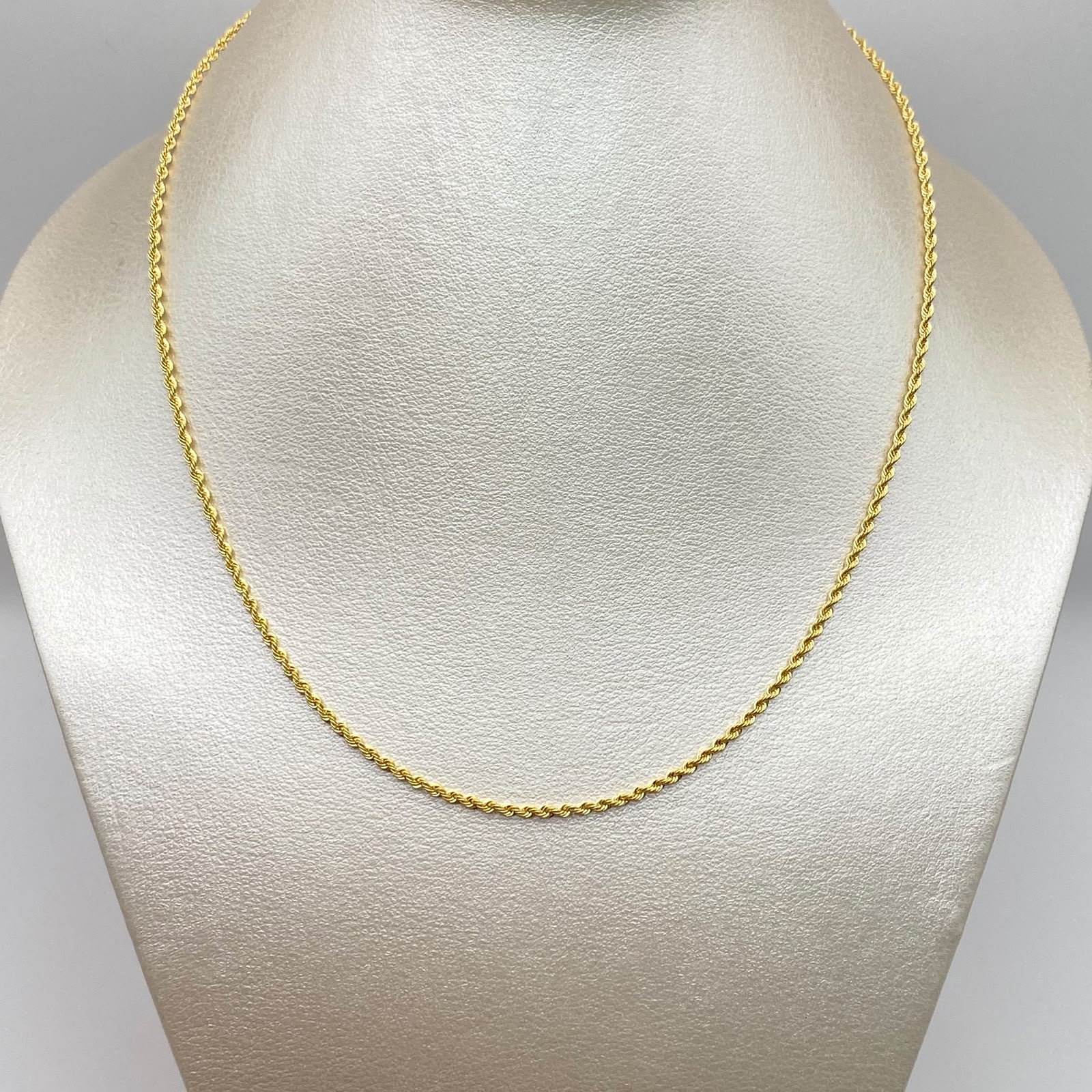 Cadena It Mini Lazo Oro amarillo 18k +1 / 1,55 Gr / 1,6 mm / 40 Cm