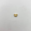 Herraje pasador mariposa diamantada Oro amarillo 0,4 Gr / 1,6 Cm