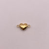 Herraje corazón inflado Oro amarillo 18k 0,61 Gr / 1,5 Cm