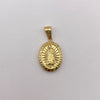 Dije virgen guadalupe Oro amarillo 18k 1,9 Gr / 16,8 mm / 3,5 Cm
